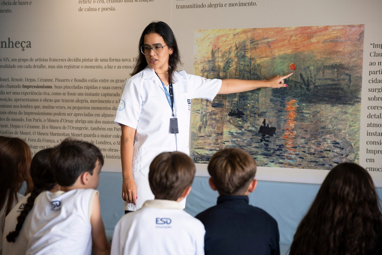 Sala de aula da Escola São Domingos