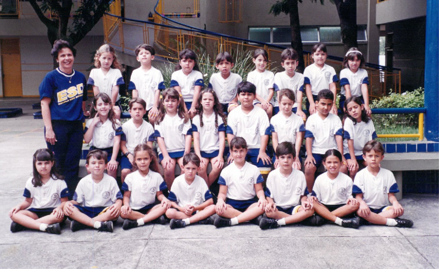 Turma de Educação Infantil da Escola São Domingos