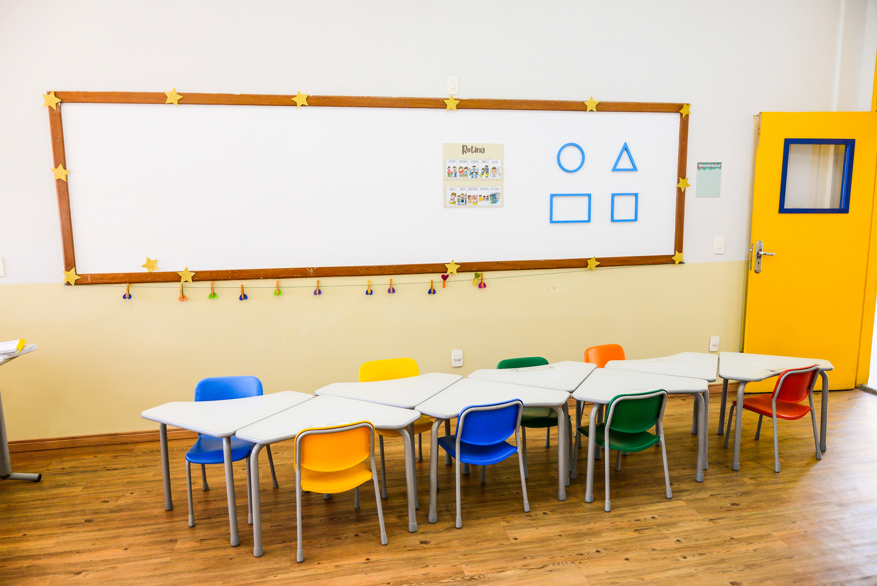 Sala de aula da Educação Infantil