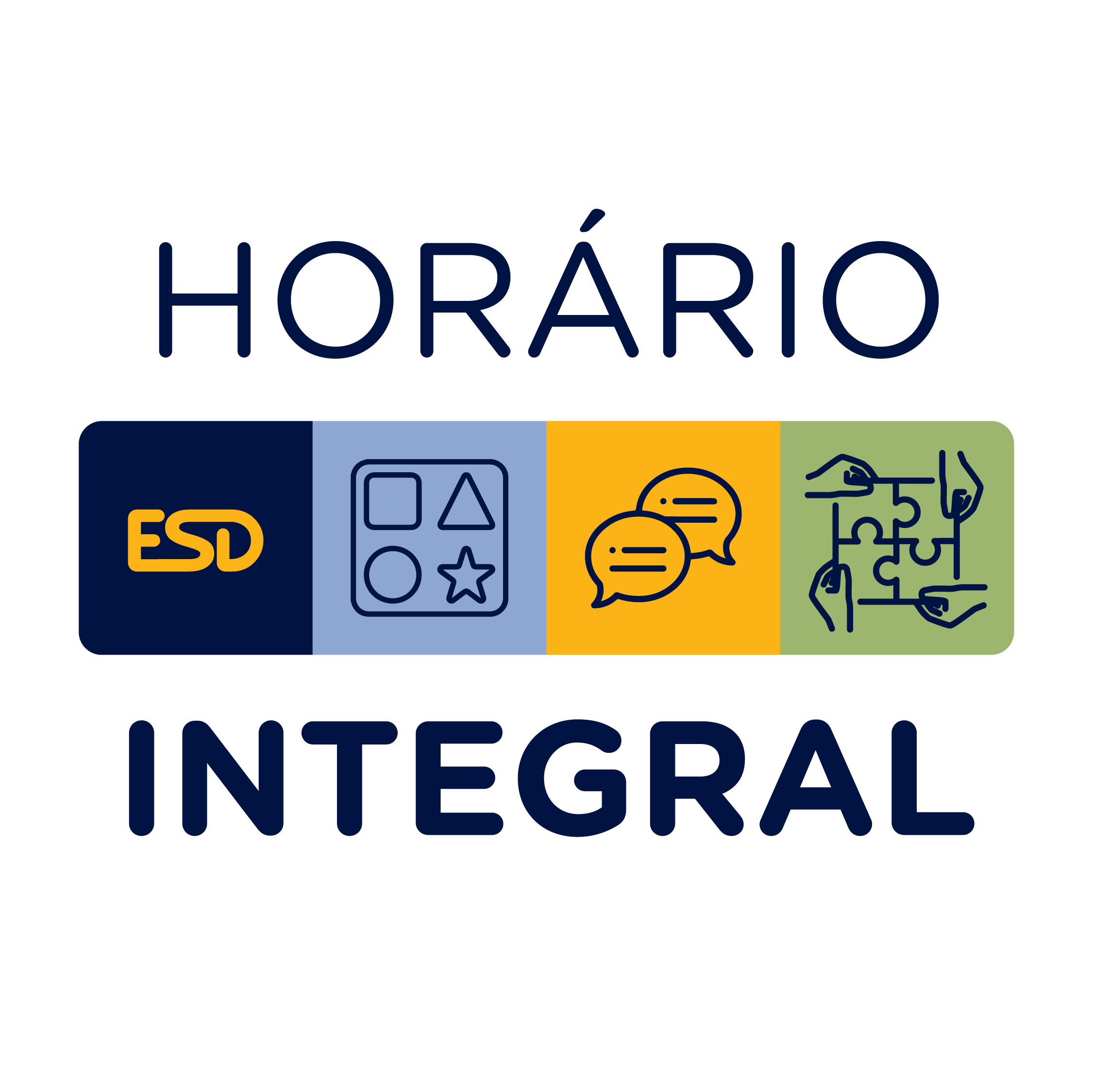 Logo oficial do Programa Horário Integral ESD
