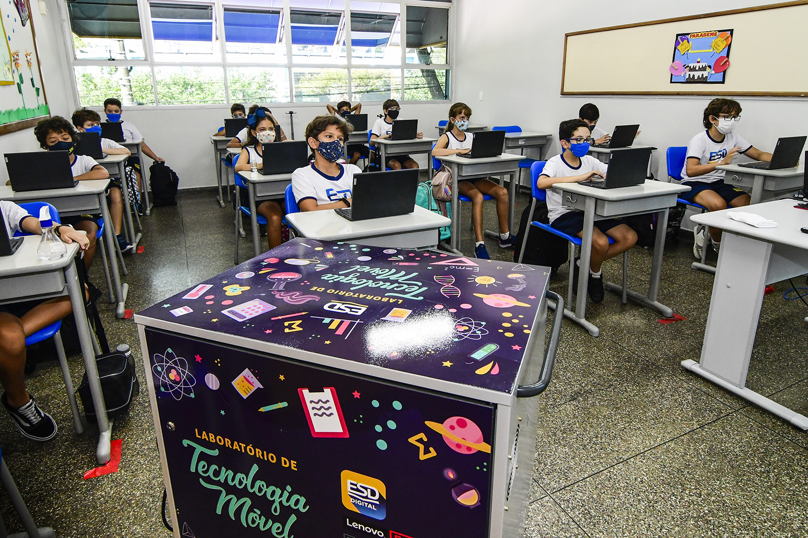 Aulas no Laboratório de Informática VESPERTINO: Aula Coordenação